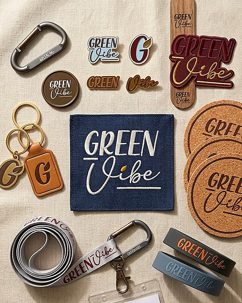 Custom keychains and accessories
