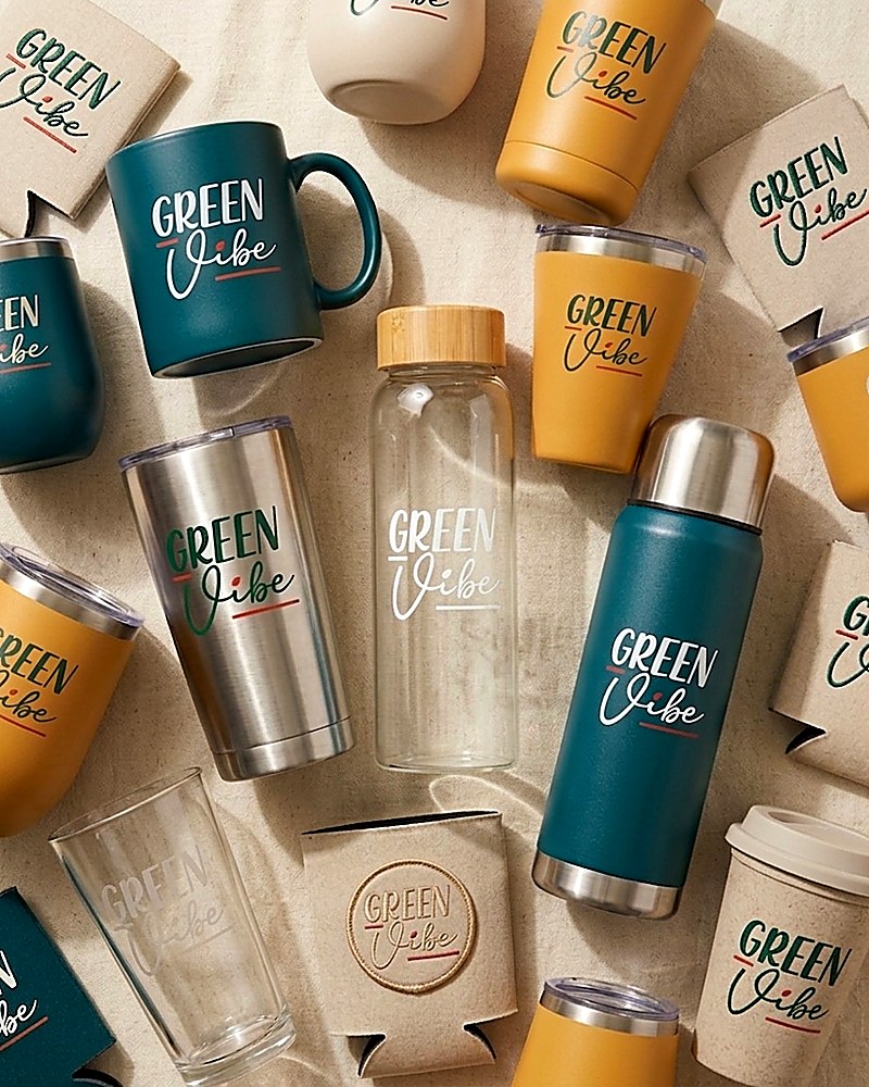 Custom drinkware